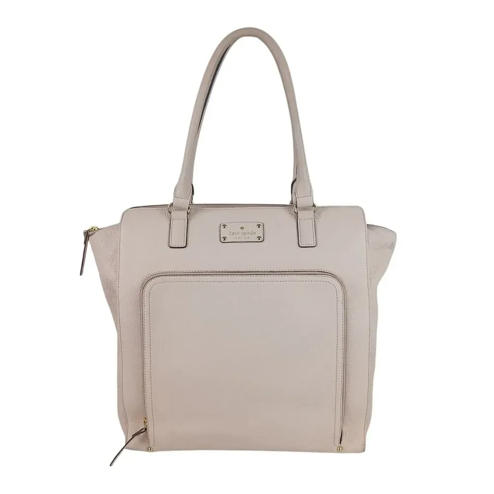 Kate Spade New York Baxter Street Fernrose Tote Blush Pink Commuter Laptop Work